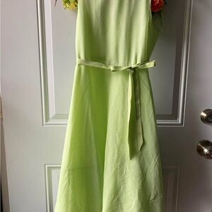 Zoey Mint Green Polka Dot Dress